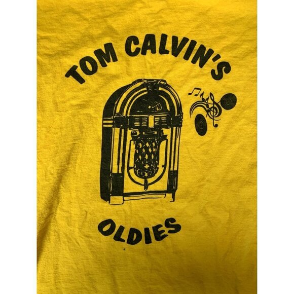 Tom Calvins Oldies T-Shirt (VTG) Size XL - Picture 5 of 5